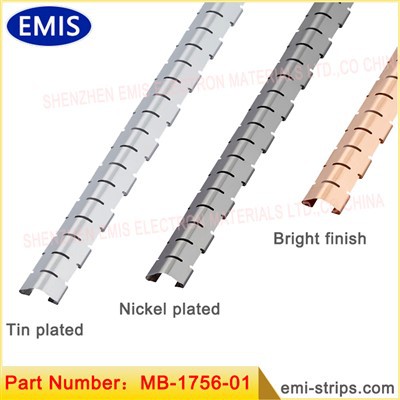 Double Slot BeCu Finger Stock
